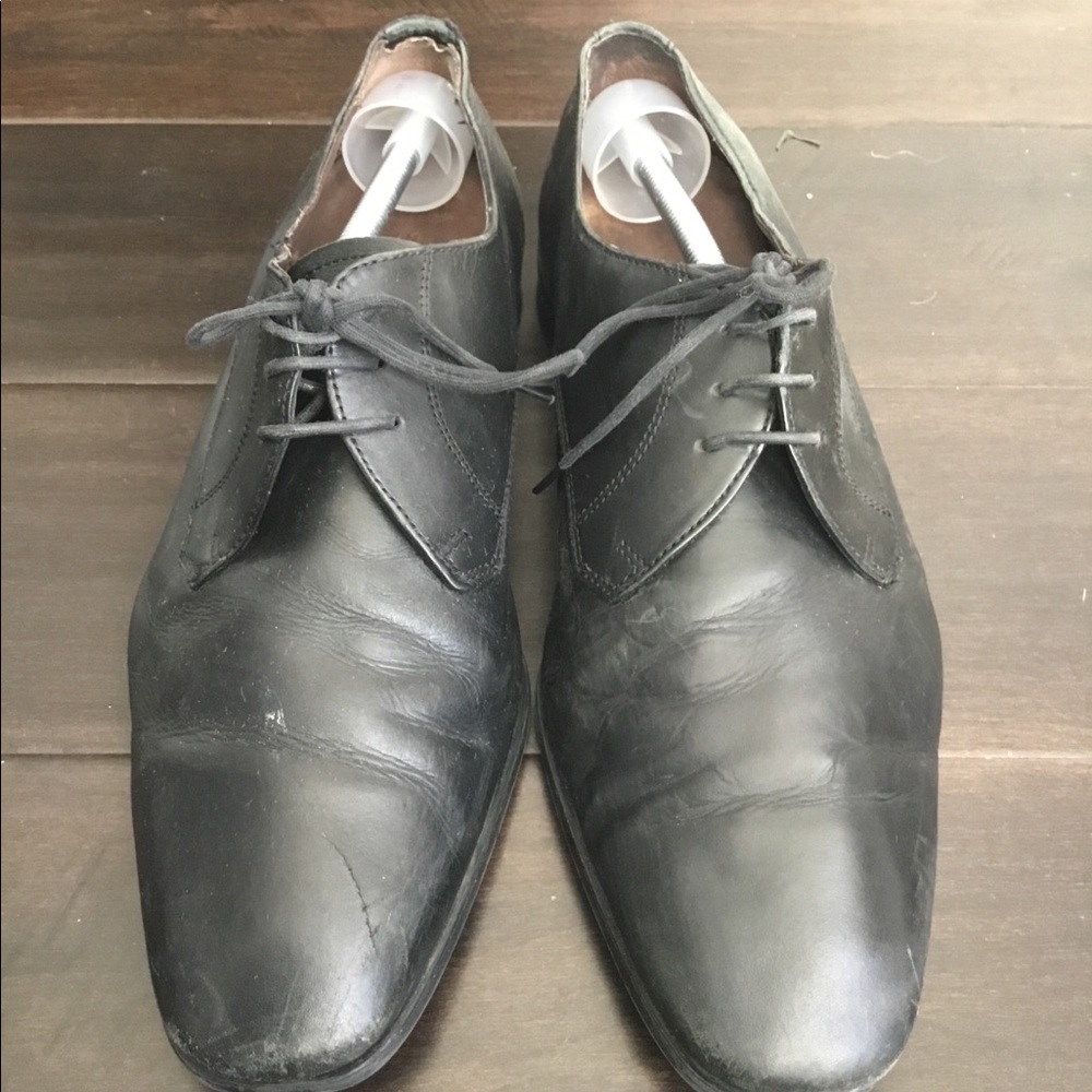Zara Men Black Shoes Formal Work Mens